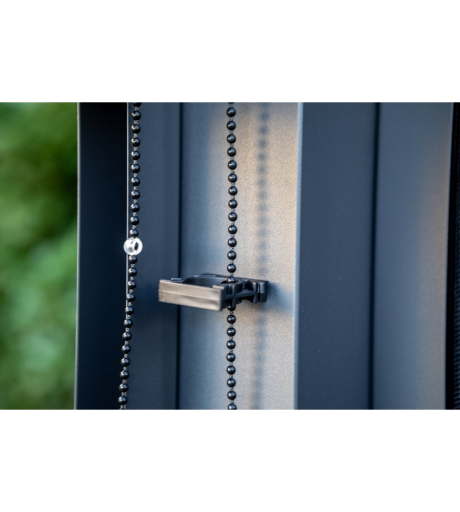 TENDA ACCESSORIA CON BINARIO PER PERGOLA BIOCLIMATICA DA ESTERNO "PER2430BI", 220X220 CM