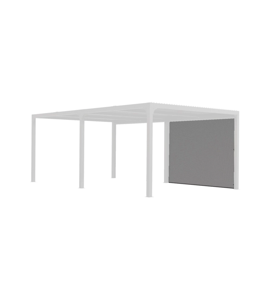 TENDA ACCESSORIA CON BINARIO PER PERGOLA BIOCLIMATICA DA ESTERNO "PER3660BI", 284X220 CM