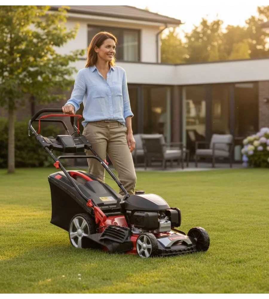TAGLIAERBA A SCOPPIO TRAZIONATO SANDRIGARDEN "SG-H17051" TAGLIO 51CM 160 CC - MOTORE HONDA