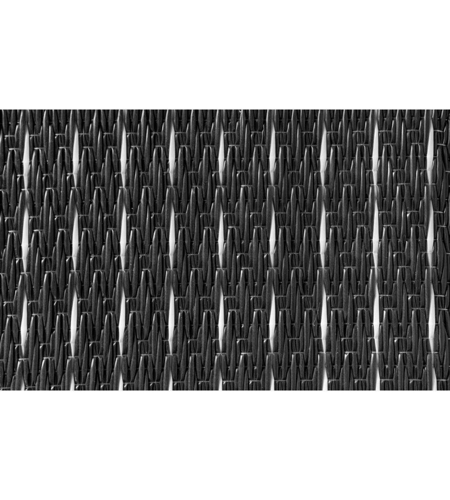 STUOIA DA CAMPEGGIO BRUNNER "BALMAT" NERO E BIANCO  250X500 CM