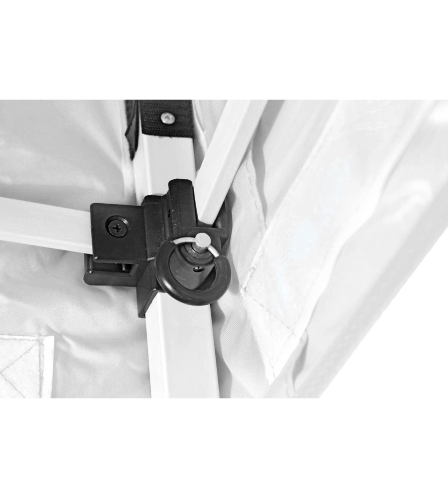 GAZEBO DA CAMPEGGIO BRUNNER "ZEBO ENJOY 2.0" IN ACCIAIO E POLIESTERE BIANCO 3X4,5 M