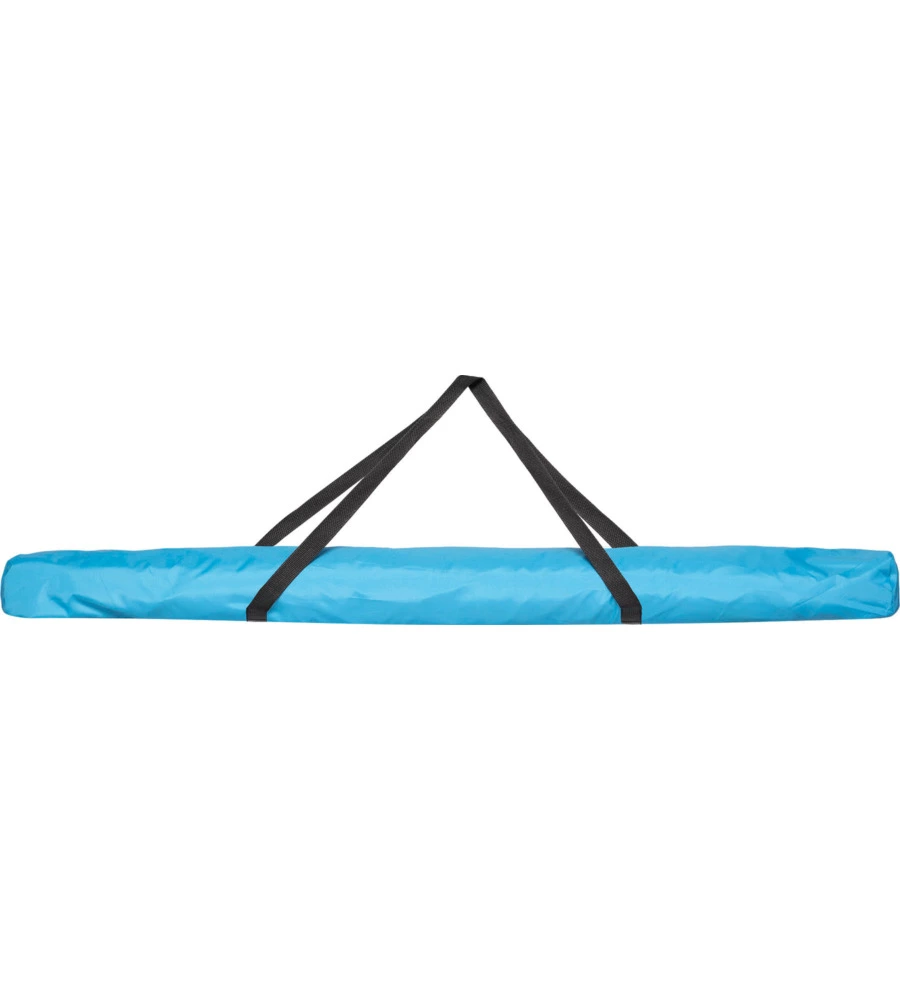 OMBRELLONE DA SPIAGGIA BRUNNER "SOLADO" IN ALLUMINIO E POLIESTERE AZZURRO DIAMETRO 200 CM