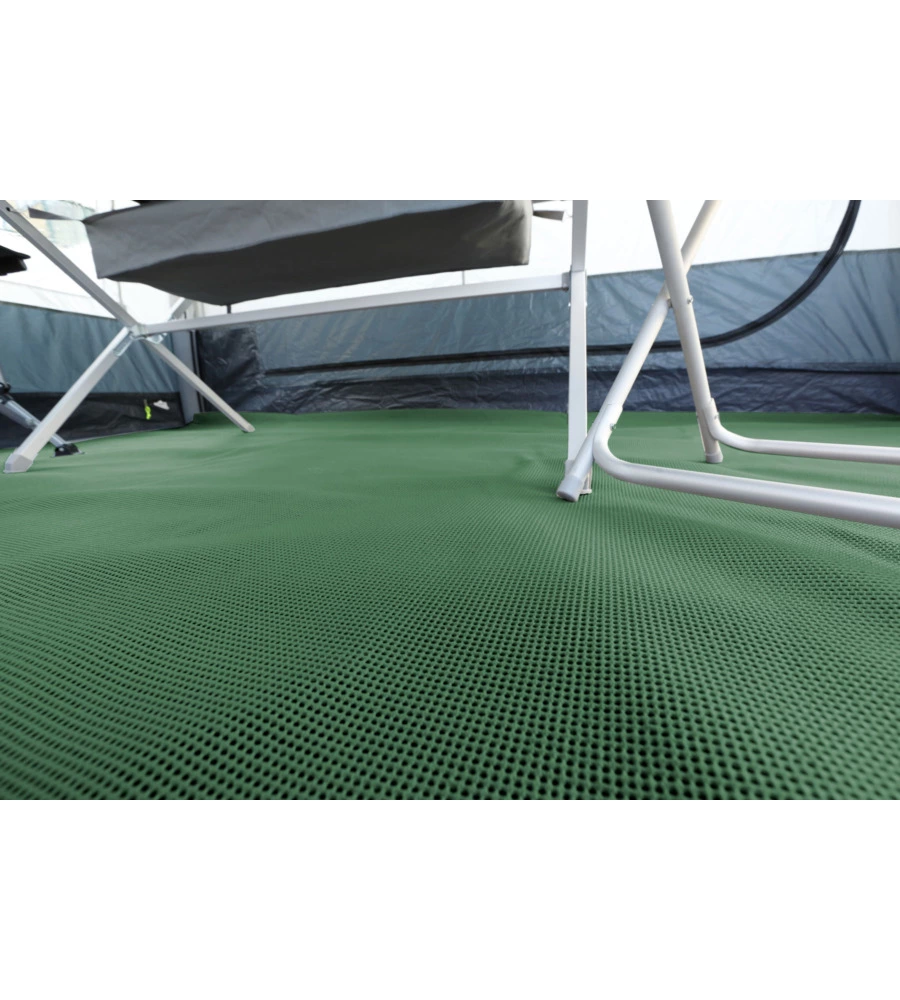 STUOIA DA CAMPEGGIO BRUNNER "YUROP SOFT" VERDE 250X400 CM