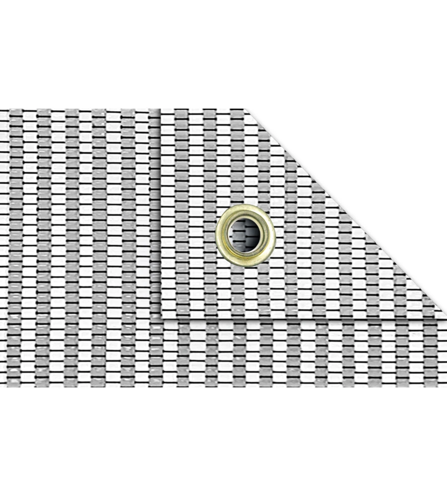 STUOIA DA CAMPEGGIO BRUNNER "KINETIC 500" A RIGHE MARRONE 250X300 CM