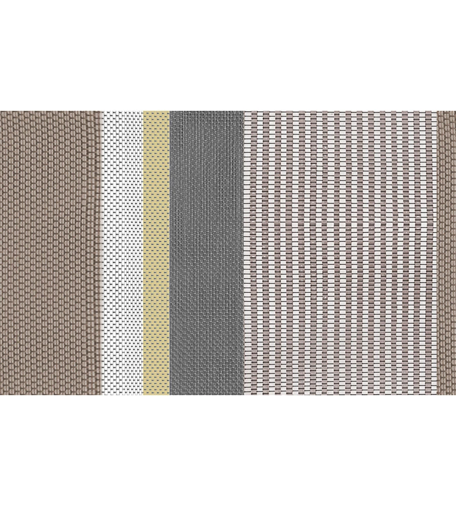 STUOIA DA CAMPEGGIO BRUNNER "KINETIC 500" A RIGHE MARRONE 250X300 CM