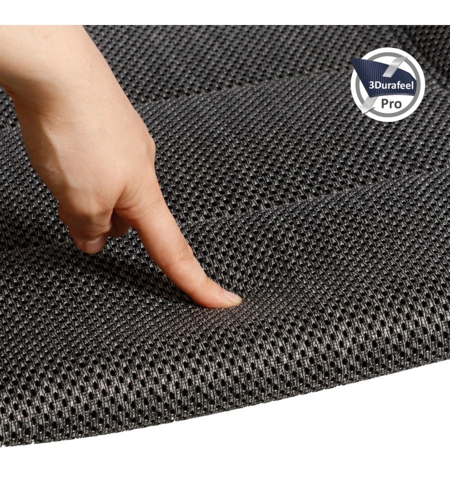 SEDIA DA CAMPEGGIO RECLINABILE BRUNNER "REBEL PRO SMALL" IN ALLUMINIO E 3DURAFEEL ANTRACITE 46x44x117,5 cm