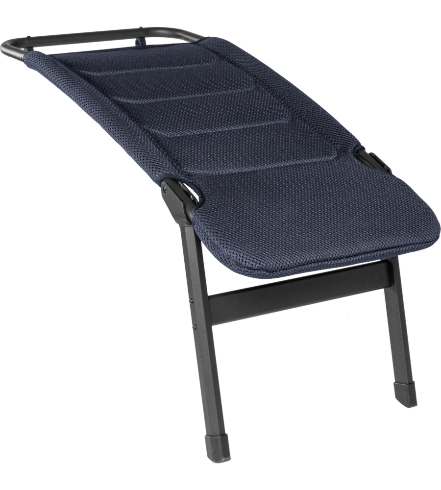 POGGIAPIEDI BRUNNER "REBEL UNIVERSAL FOOTREST" IN ALLUMINIO E POLIESTERE BLU 95X43 CM