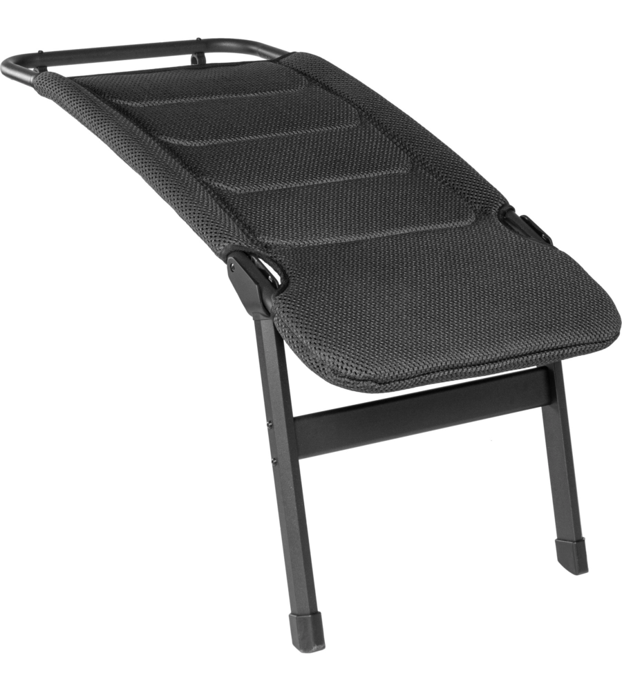 POGGIAPIEDI BRUNNER "REBEL UNIVERSAL FOOTREST" IN ALLUMINIO E POLIESTERE ANTRACITE 95X43 CM