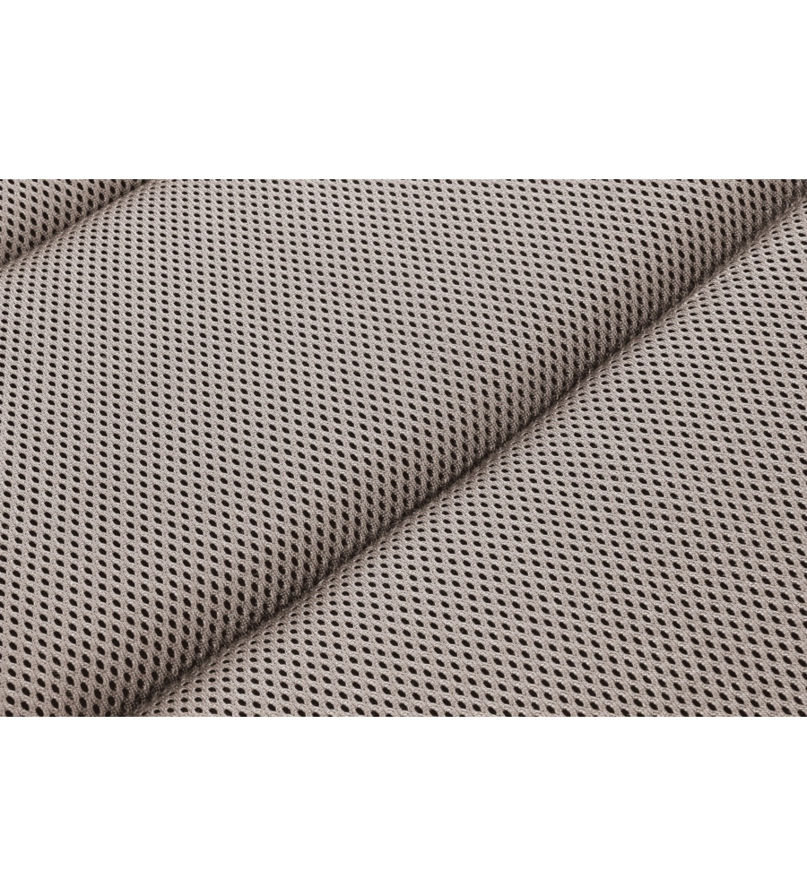 POGGIAPIEDI AUTOPORTANTE BRUNNER "ARAVEL 3D STANDALONE FOOTREST" IN ALLUMINIO E 3DURAFEEL GRIGIO CHIARO 61X49X49 CM
