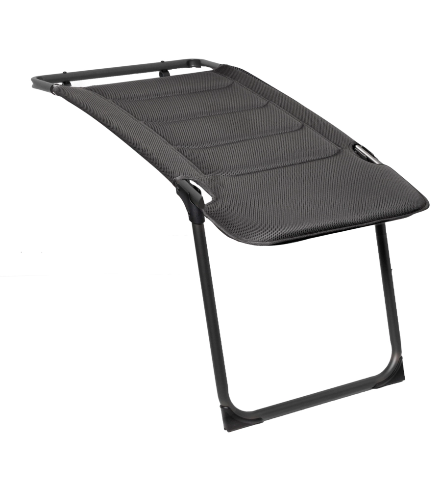 POGGIAPIEDI BRUNNER "ARAVEL 3D UNIVERSAL" IN ALLUMINIO E POLIESTERE NERO 43X95X47/44 CM