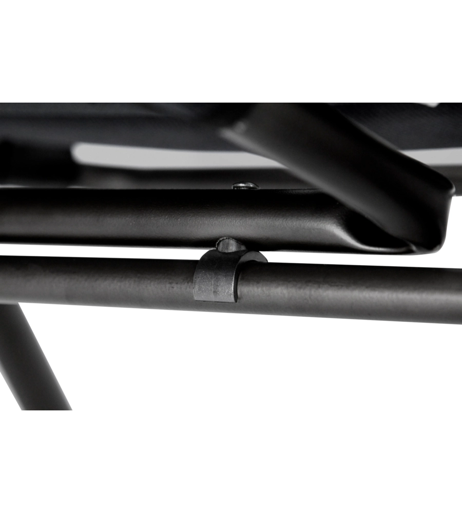 POGGIAPIEDI BRUNNER "ARAVEL 3D UNIVERSAL" IN ALLUMINIO E POLIESTERE NERO 43X95X47/44 CM