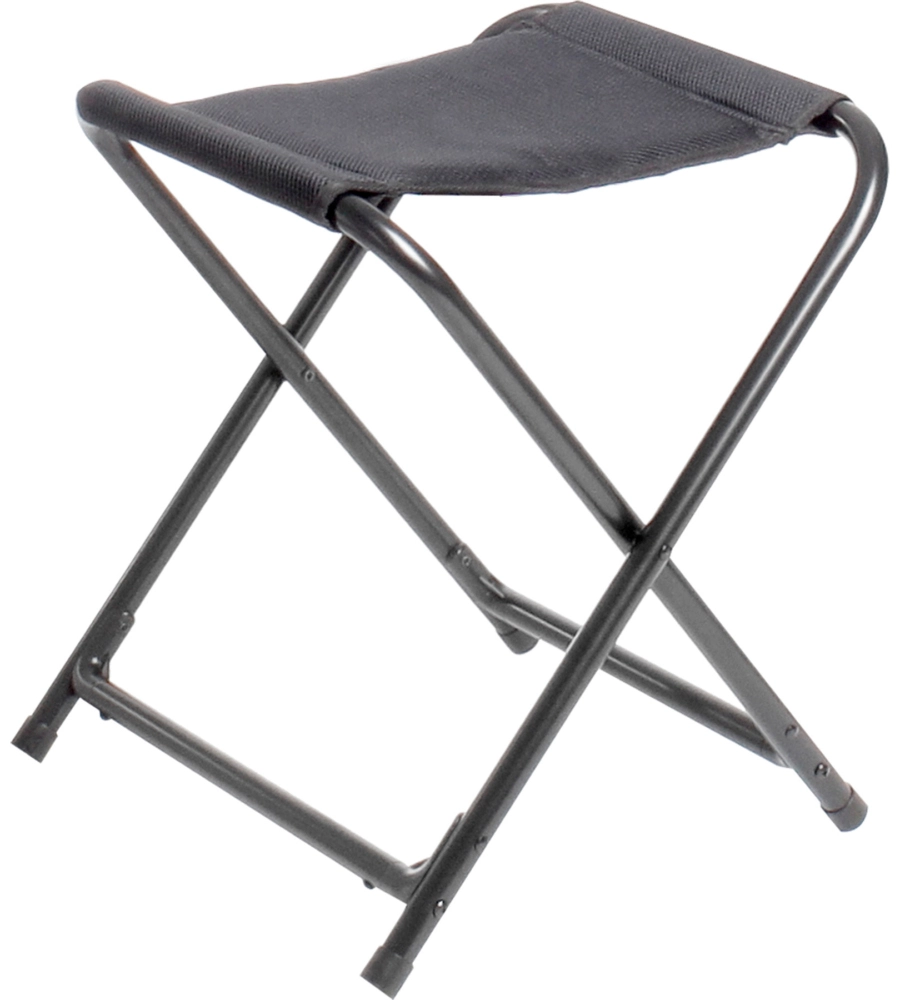 SGABELLO BRUNNER "ARAVEL 3D STOOL" IN ALLUMINIO E 3DURAFEEL NERO 27X40X45 CM