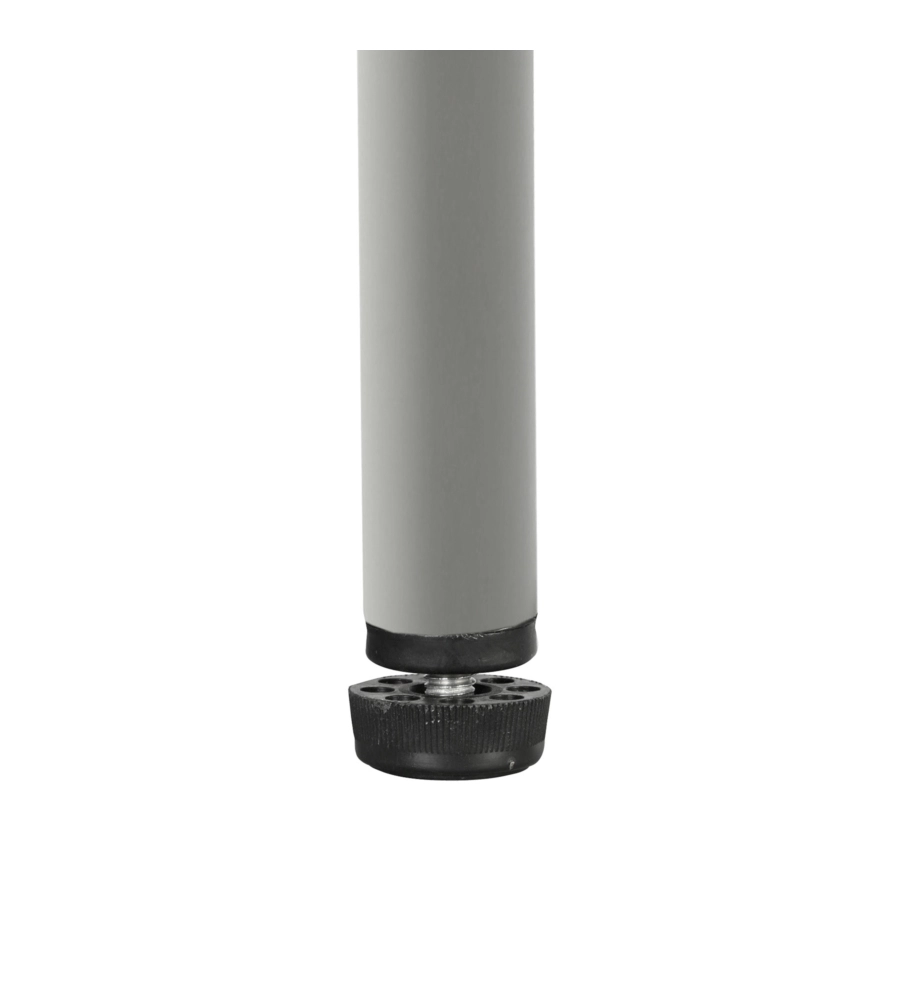 TAVOLO PIEGHEVOLE A VALIGIA DA CAMPEGGIO BRUNNER "CLUB 120" IN ACCIAIO E PLASTICA BIANCO 120X59X74 CM