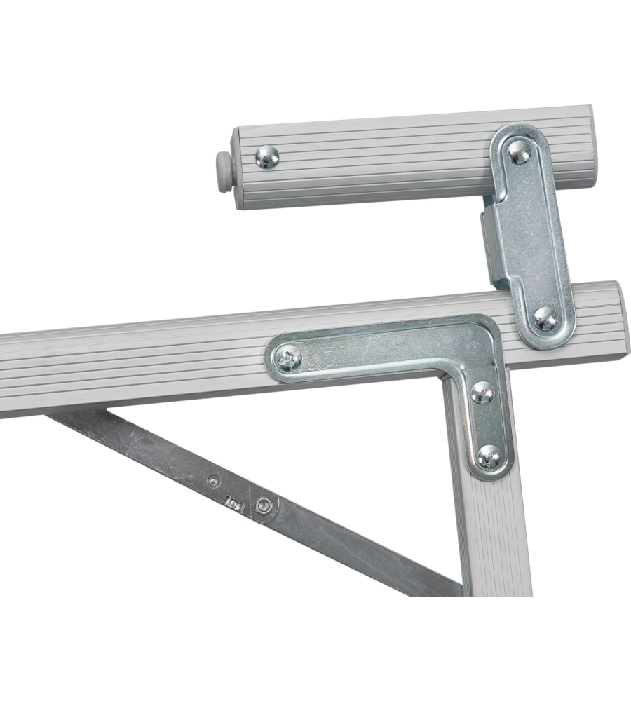 TAVOLO PIEGHEVOLE DA CAMPEGGIO BRUNNER "SILVER GAPLESS LEVEL 6" IN ALLUMINIO 140X81X70 CM