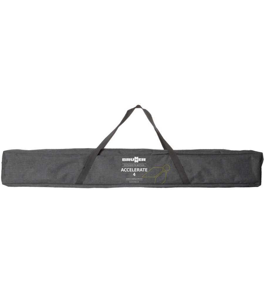 TAVOLO PIEGHEVOLE DA CAMPEGGIO BRUNNER "ACCELERATE 4" IN ALLUMINIO 120X80X71 CM