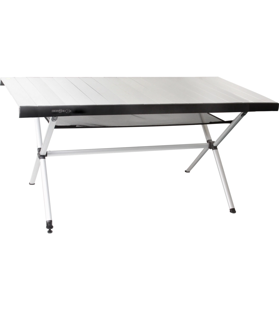 TAVOLO PIEGHEVOLE DA CAMPEGGIO BRUNNER "ACCELERATE 6" IN ALLUMINIO 146,5X80X71 CM