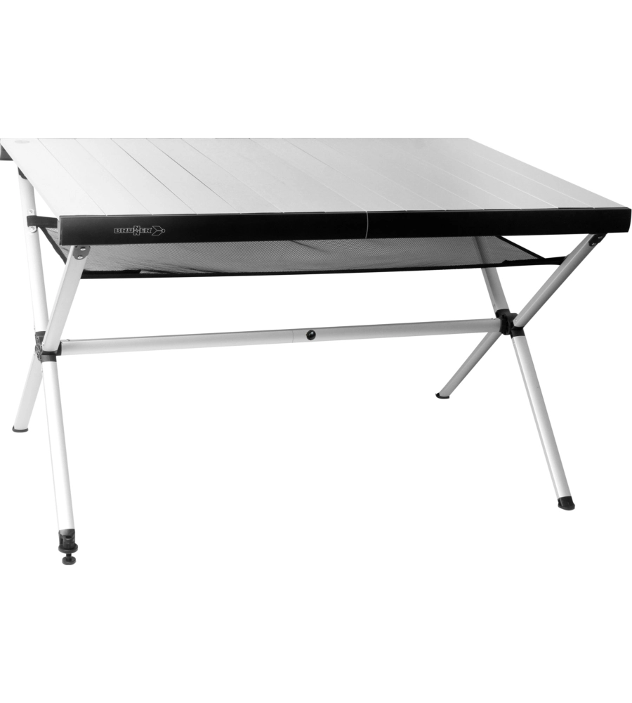 TAVOLO PIEGHEVOLE DA CAMPEGGIO BRUNNER "ACCELERATE COMPACK 4" IN ALLUMINIO 120X80X71 CM