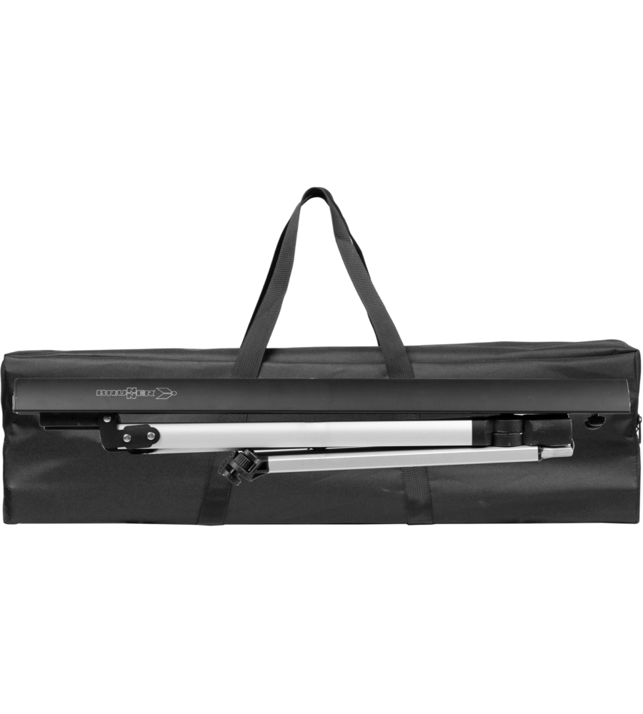 TAVOLO PIEGHEVOLE DA CAMPEGGIO BRUNNER "ACCELERATE COMPACK 4" IN ALLUMINIO 120X80X71 CM