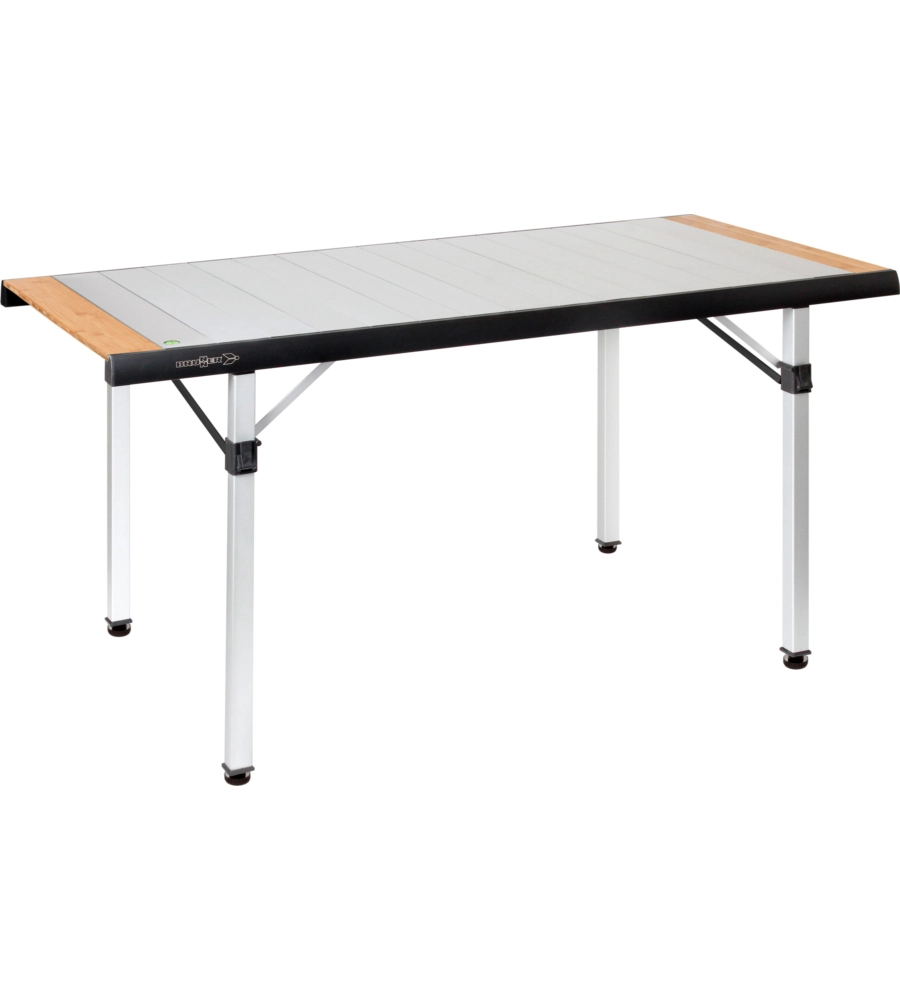 TAVOLO PIEGHEVOLE DA CAMPEGGIO BRUNNER "QUADRA TROPIC 6" IN ALLUMINIO 146X70X72,5 CM