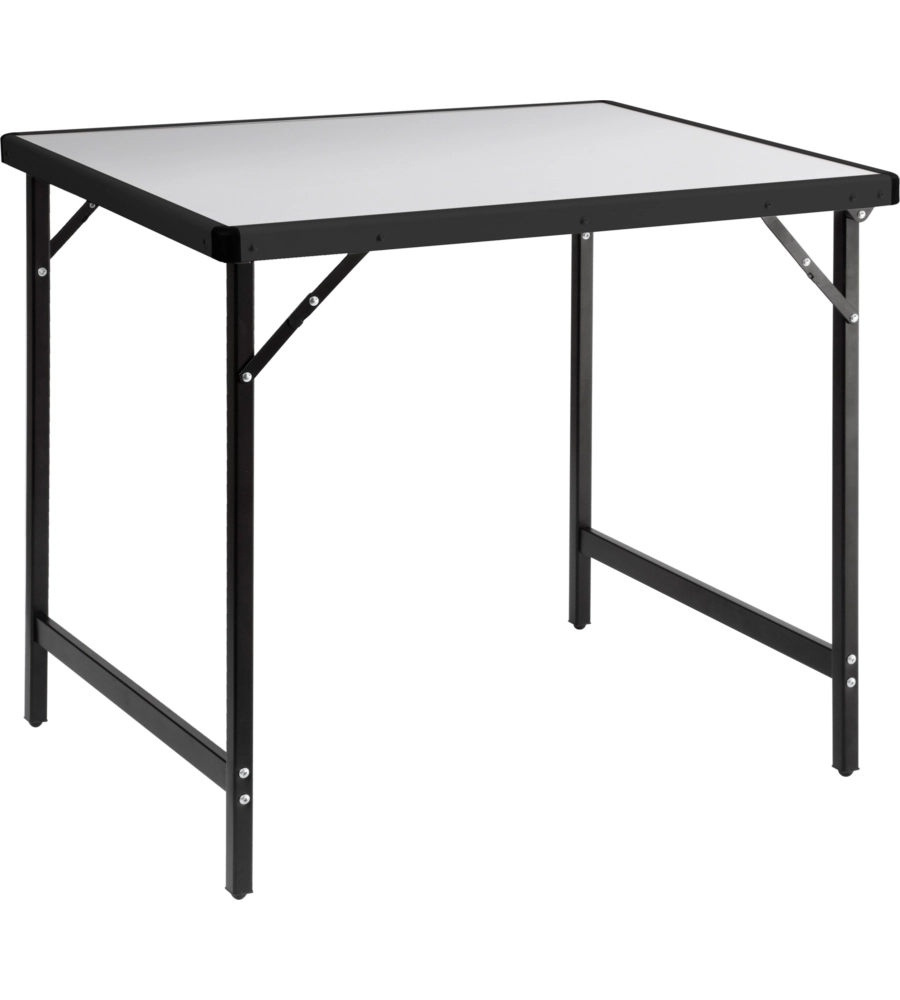 TAVOLO PIEGHEVOLE DA CAMPEGGIO BRUNNER "TORUN 2" IN ACCIAIO E ALLUMINIO 80X60X71 CM