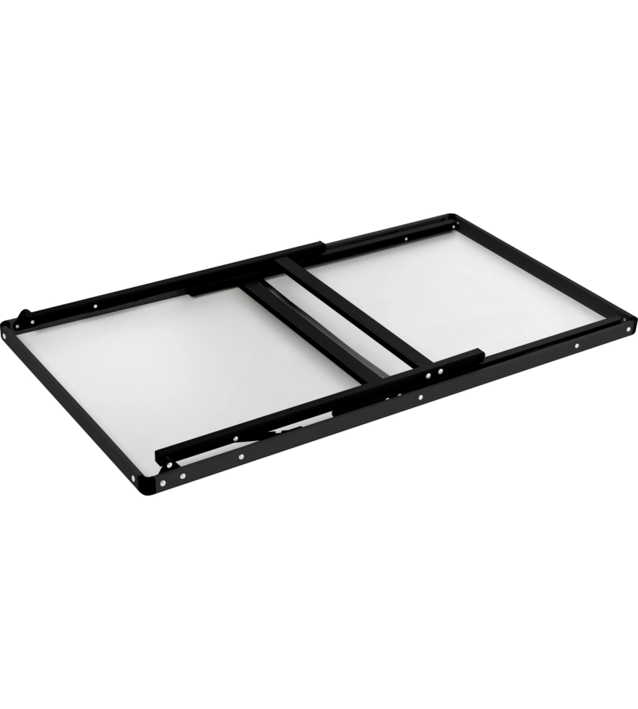 TAVOLO PIEGHEVOLE DA CAMPEGGIO BRUNNER "TORUN 2" IN ACCIAIO E ALLUMINIO 80X60X71 CM