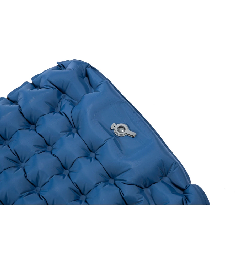 MATERASSINO SINGOLO GONFIABILE DA CAMPEGGIO BRUNNER "MOFLATE" BLU 200X70X8 CM