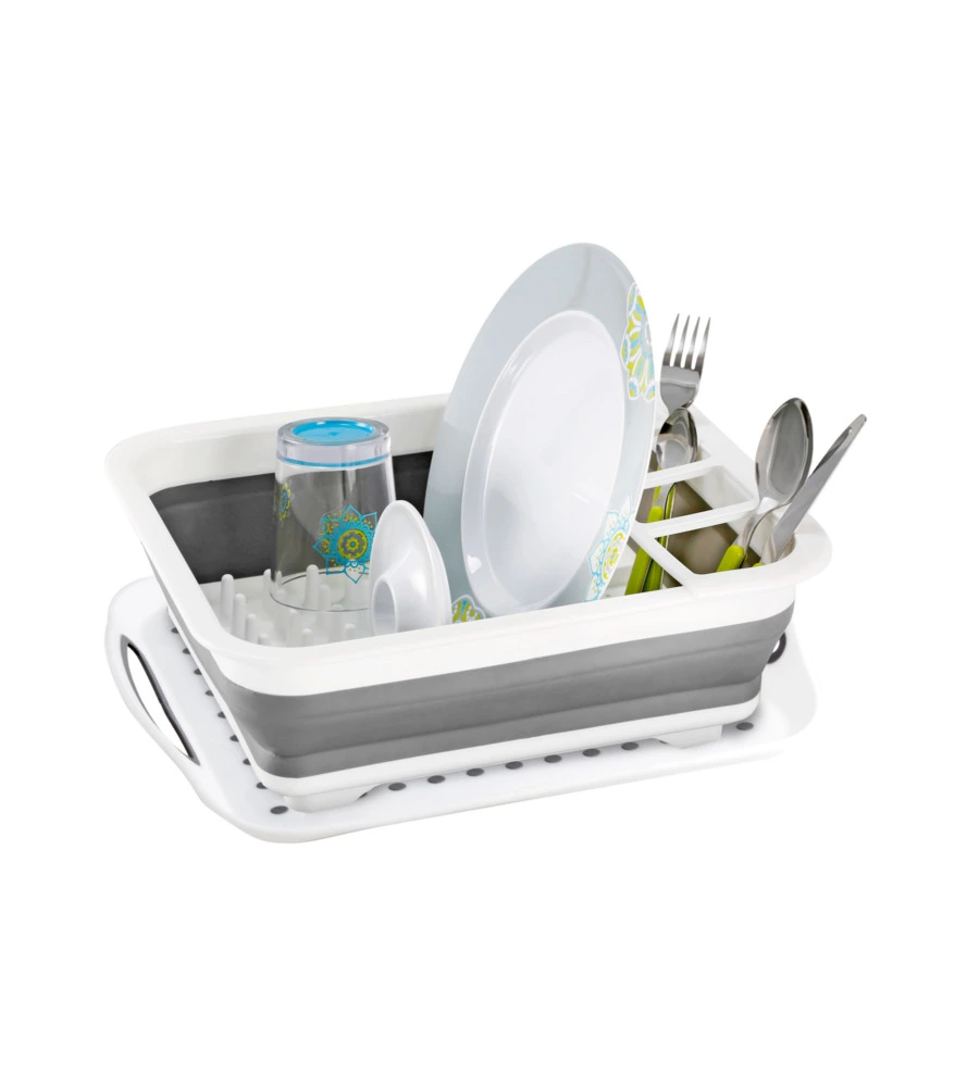 SCOLAPIATTI COLLASSABILE BRUNNER "DROPPER FOLD-AWAY" IN PLASTICA ANTISCIVOLO 36,5X31X12 CM