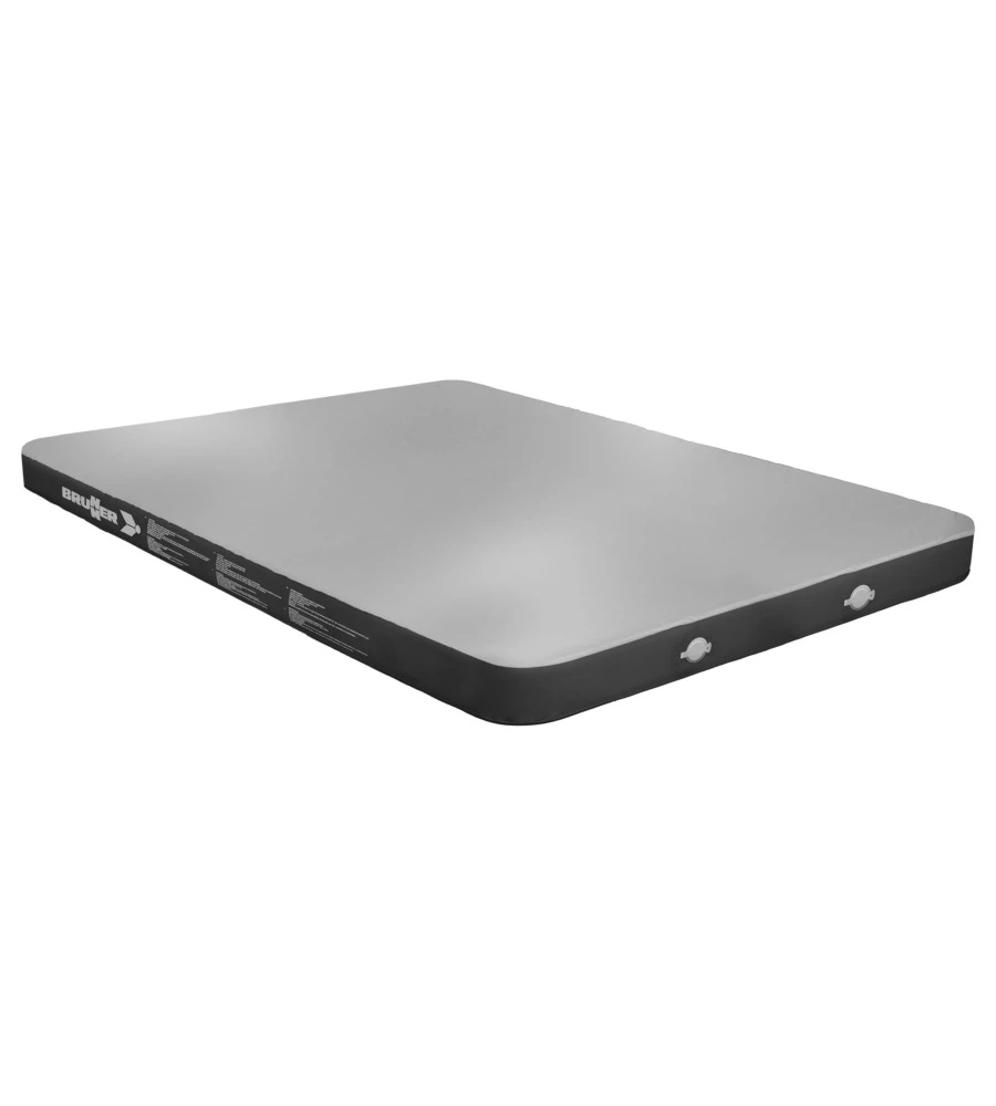 MATERASSO PIAZZA E MEZZA AUTOGONFIANTE DA CAMPEGGIO BRUNNER "SOMNI 3D" GRIGIO 200X132X10 CM