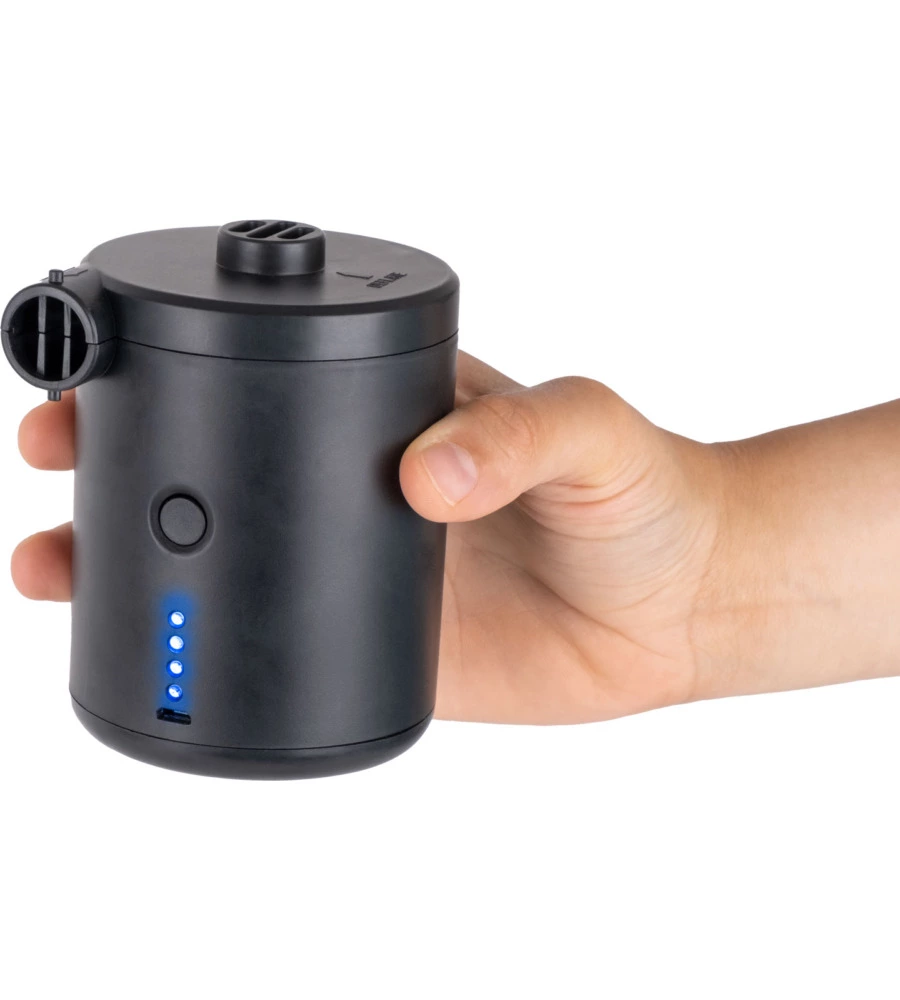 GONFIATORE PER MATERASSINI BRUNNER "TEMPEST RG USB" CON ADATTATORE USBC