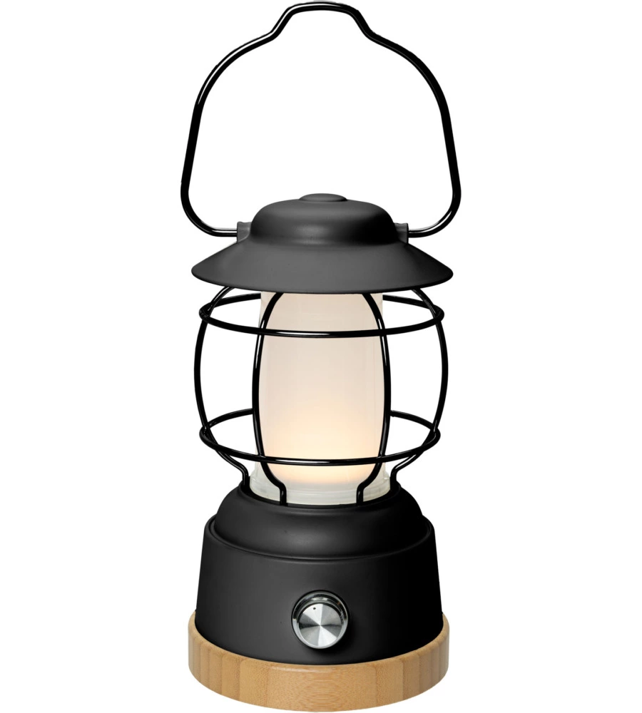 LANTERNA LED RICARICABILE DA CAMPEGGIO BRUNNER "LYSS" NERO 450 LUMEN
