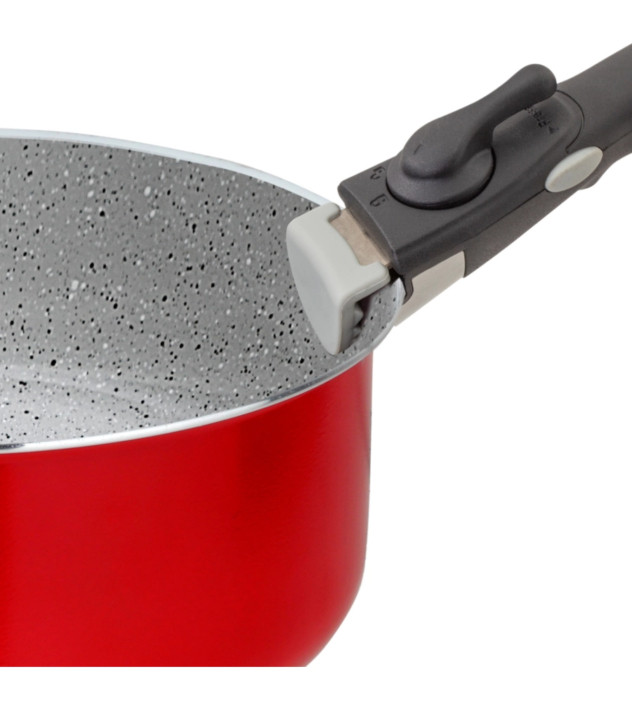 SET PENTOLE DA CAMPEGGIO BRUNNER "COSMIC 8+2" IN ALLUMINIO ANTIADERENTE
