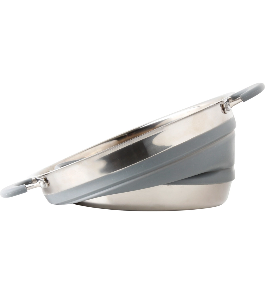 PENTOLA DA CAMPEGGIO COLLASSABILE BRUNNER "VOLCANO FOLD-AWAY Ø 20" IN PLASTICA E ACCIAIO INOX