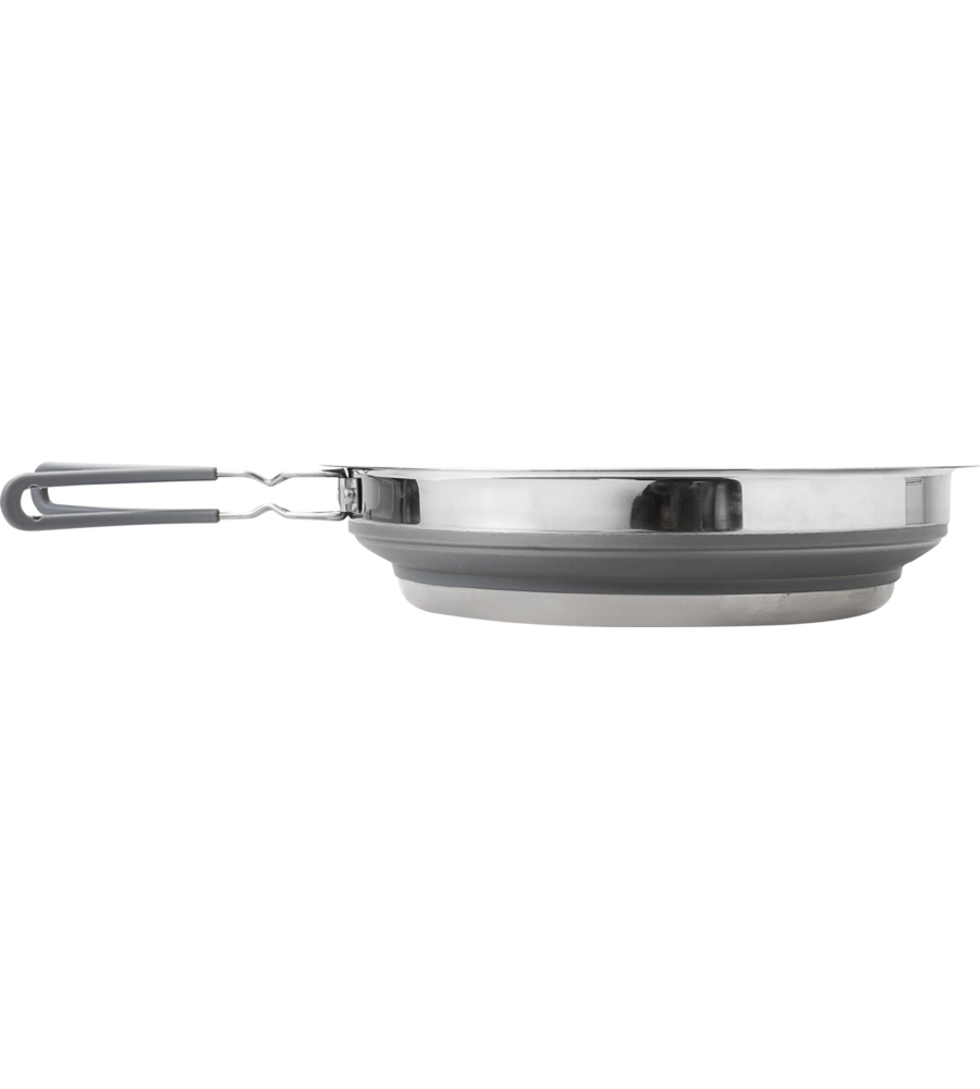 SET PENTOLE DA CAMPEGGIO COLLASSABILI BRUNNER "VOLCANO PASTA AL VOLO" IN PLASTICA E ACCIAIO INOX