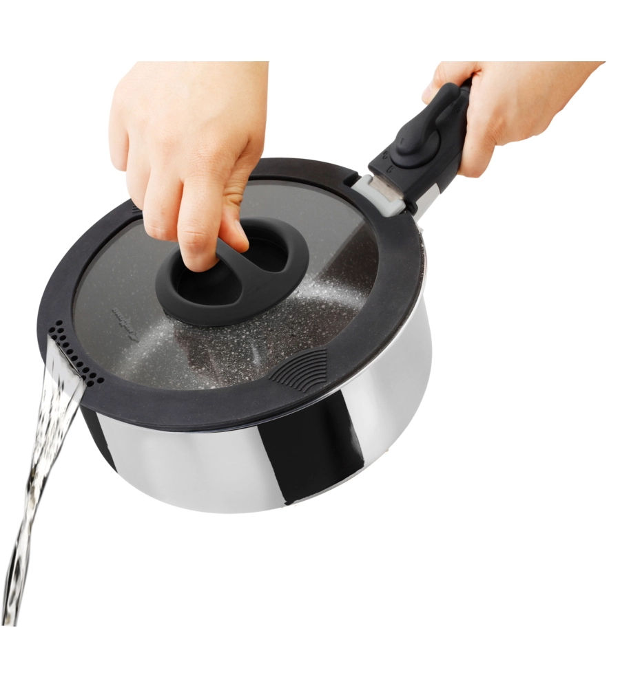 SET PENTOLE DA CAMPEGGIO BRUNNER "ACADEMY MINI" IN ACCIAIO INOX