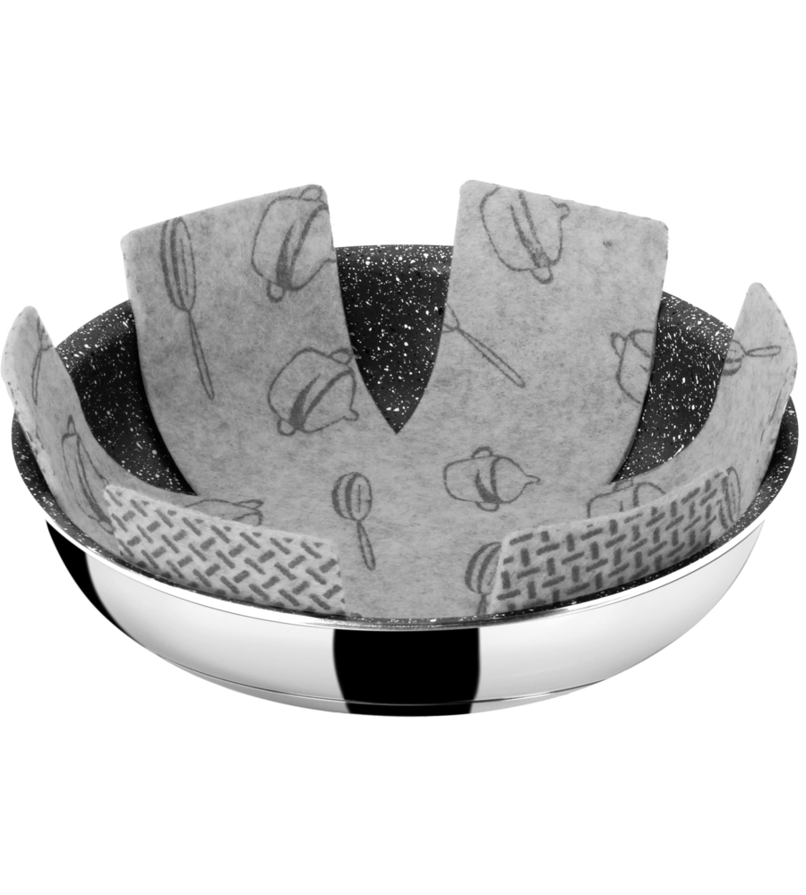 SET PENTOLE DA CAMPEGGIO BRUNNER "ACADEMY MINI" IN ACCIAIO INOX