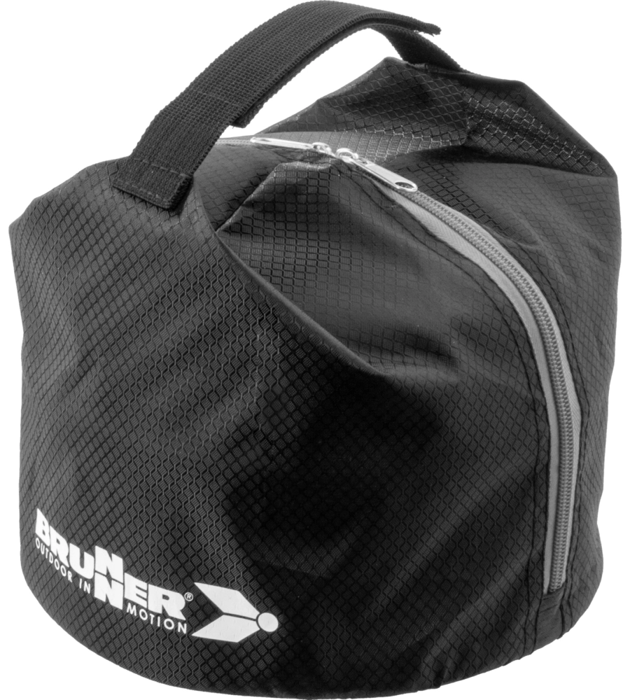 SET PENTOLE DA CAMPEGGIO BRUNNER "CAREZZA SPACEMASTER Ø 22" IN ALLUMINIO