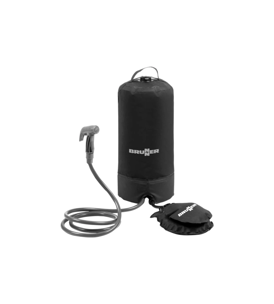 DOCCIA PORTATILE DA CAMPEGGIO CON PEDALE BRUNNER "SPLASH" 15 L