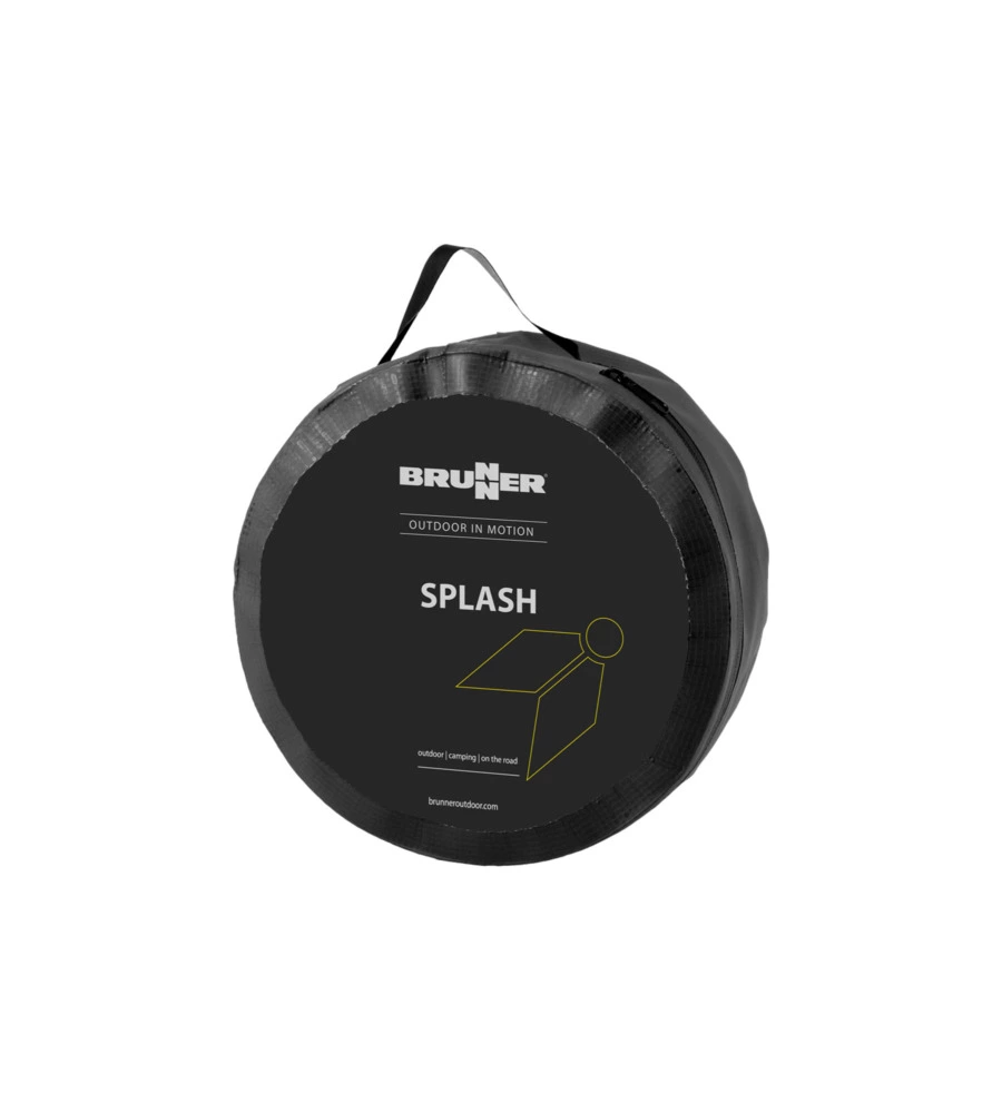 DOCCIA PORTATILE DA CAMPEGGIO CON PEDALE BRUNNER "SPLASH" 15 L