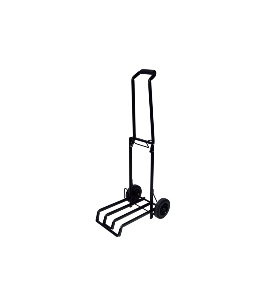 CARRELLO TRASPORTO BRUNNER "EASY" IN ACCIAIO PORTATA 90 KG 46X35X99 CM