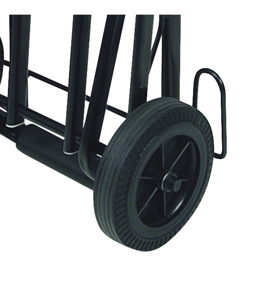CARRELLO TRASPORTO BRUNNER "EASY" IN ACCIAIO PORTATA 90 KG 46X35X99 CM