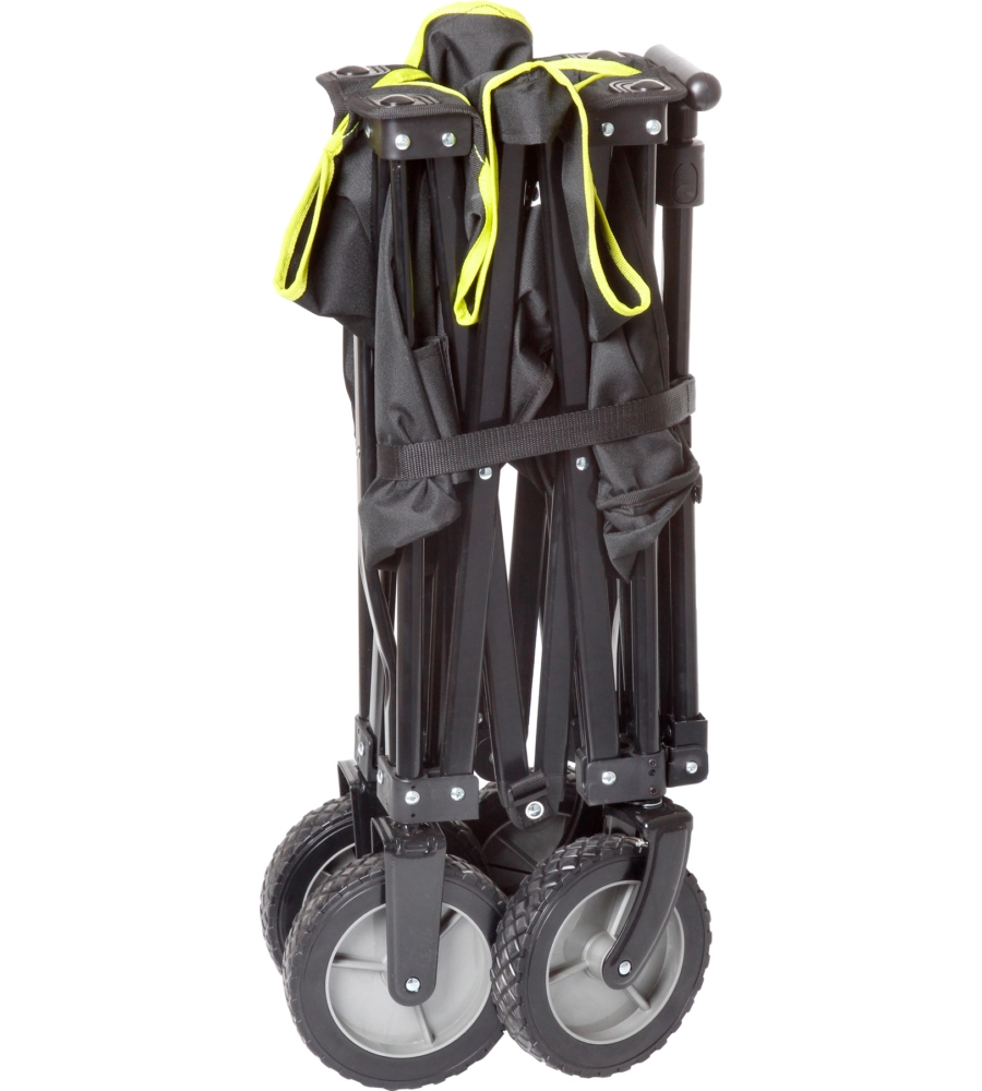 CARRELLO PIEGHEVOLE DA CAMPEGGIO CON RUOTE PER SABBIA E GHIAIA BRUNNER "CARGO COMPACT" 101X50X55 CM