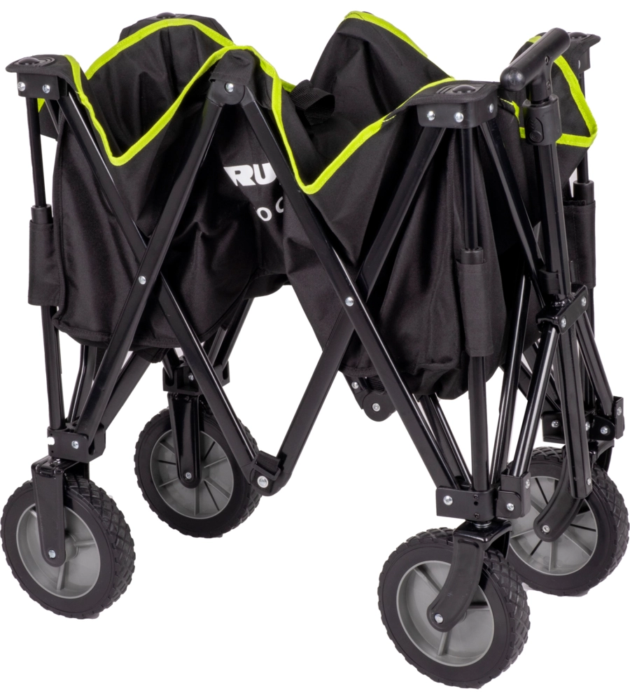 CARRELLO PIEGHEVOLE DA CAMPEGGIO CON RUOTE PER SABBIA E GHIAIA BRUNNER "CARGO COMPACT" 101X50X55 CM