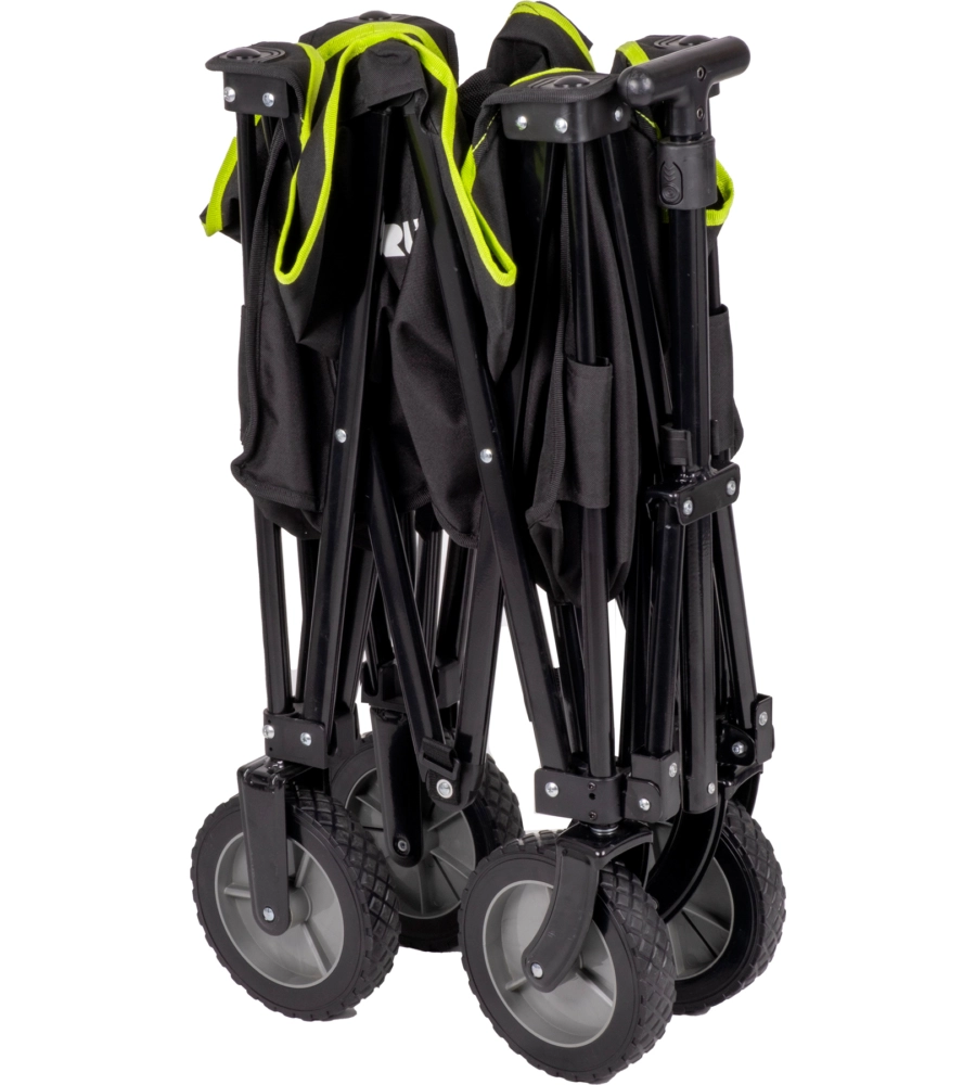 CARRELLO PIEGHEVOLE DA CAMPEGGIO CON RUOTE PER SABBIA E GHIAIA BRUNNER "CARGO COMPACT" 101X50X55 CM