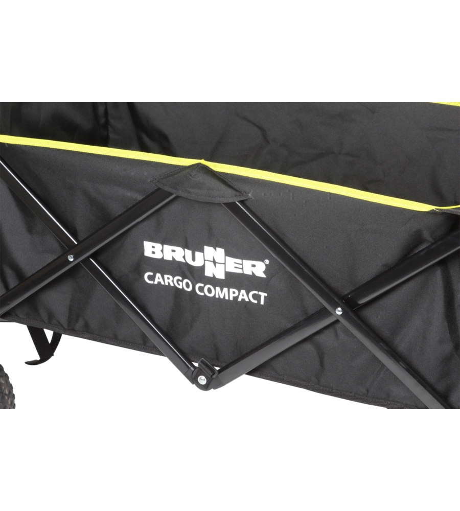 CARRELLO PIEGHEVOLE DA CAMPEGGIO CON RUOTE PER SABBIA E GHIAIA BRUNNER "CARGO COMPACT" 101X50X55 CM