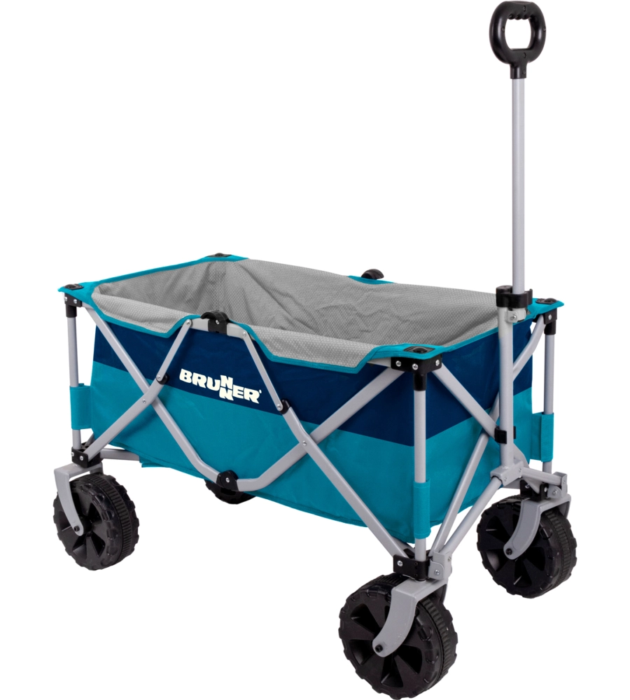 CARRELLO PIEGHEVOLE DA CAMPEGGIO CON RUOTE PER SABBIA E GHIAIA BRUNNER "CARGO TRUCK"