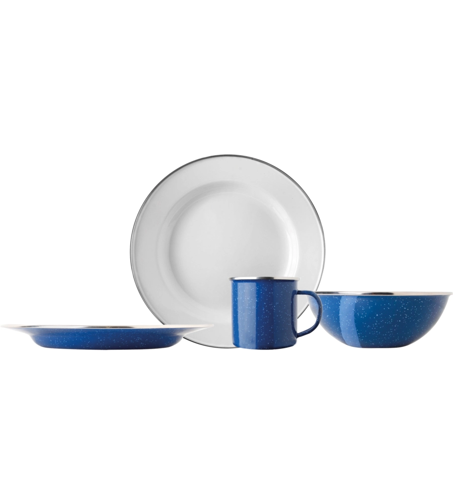 SET 12 STOVIGLIE DA CAMPEGGIO BRUNNER "EASTWOOD"