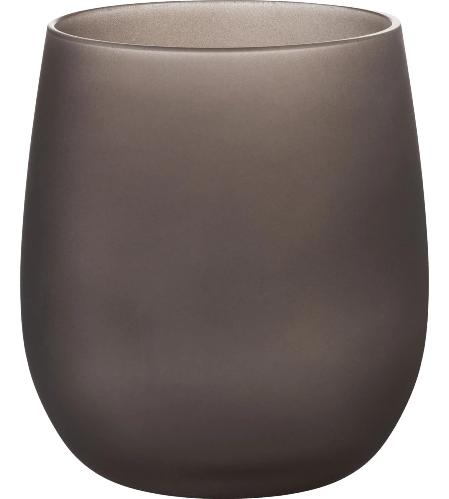 SET 2 BICCHIERI SATINATI BRUNNER "WATERGLASS BROWNSATIN" IN POLICARBONATO 35 CL
