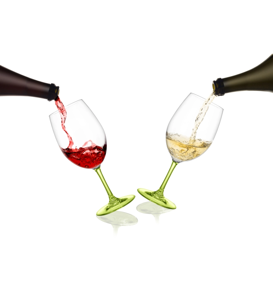 SET 4 BICCHIERI PER VINO "WINEGLASS GLAMOUR" IN POLICARBONATO 60 CL