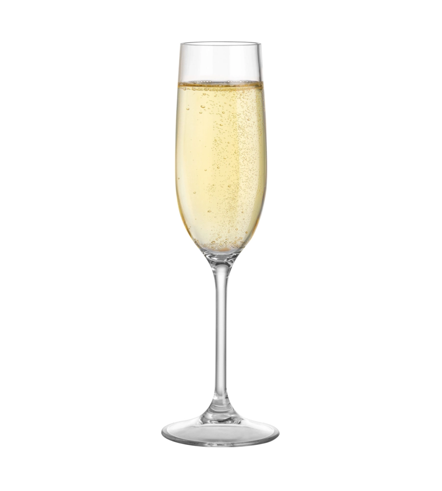 SET 2 BICCHIERI PER PROSECCO BRUNNER "PROSECCO GLASS" IN POLICARBONATO 25 CL