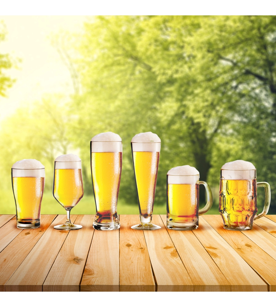 SET 2 BICCHIERI PER BIRRA BRUNNER "BEERGLASS PILSNER" IN POLICARBONATO 44 CL